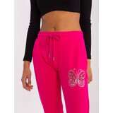RELEVANCE Sweatpants-RV-DR-8835.10-fuchsia | Shoptok.si
