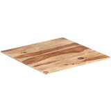 Stolna ploča od masivnog drva šišama 15 - 16 mm 70 x 70 cm | shoptok.hr