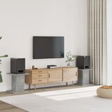 vidaXL Stojalo za zvočnike 2 kosa betonsko sivo 30x30x40 cm inž. les | Shoptok.si