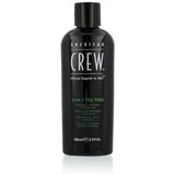 American Crew 3-IN-1 Tea Tree 100 ml šampon svi tipovi kose za muškarce Cijene