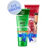Eveline Anticelulit serum Slim Extreme Fitness 4D 250 ml + Termoaktivni serum za struk