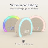 ANJANK Digitalna budilka z brezžičnim vibracijskim alarmom in nočno lučko | Shoptok.si