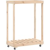  Držač za cjepanice s kotačima 76,5x40x108 cm masivna borovina | Eponuda.ba