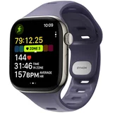 Vodoodporen športni pašček 42mm za Apple Watch model Tempo Band, Vijolična, (5000275623)