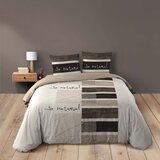 Douceur d intérieur Rjava 3-delna bombažna posteljnina za zakonsko posteljo/podaljšana 240x220 cm So Natural – | Shoptok.si
