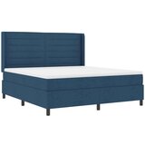 Box spring krevet s madracem Plava 180 x 200 cm tkanina | shoptok.hr