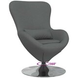 Jajolika fotelja Tamno siva 63 x 73 x 90 cm tkanina | shoptok.hr