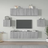 vidaXL 6-dijelni set TV ormarića sivog sonome konstruirano drvo Cijene