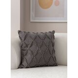 Aberto Design dekorativna jastučnica Tuffet, 43x43 cm, Siva Cene