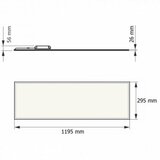 Bb Link PL12030 BACKLIGHT-Dawn Led panel 36W 3000/4000/6500K HN | Eponuda.com