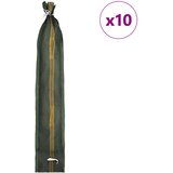  Vreće s pijeskom 10 pcs Tamnozelena 120 x 27 cm HDPE | shoptok.hr