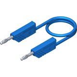 SKS Hirschmann CO MLN 50/2\,5 merilni vod [lamelni vtič 4 mm - lamelni vtič 4 mm] 0.50 m modra 4 mm PVC-merilni kabel\, 2\,5 mmË> 934061102 (20422364) Cene