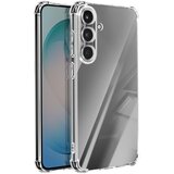 AVIZAR Ovitek za Galaxy S26 Plus iz mehkega silikona z ojačanimi vogali, Prozorno, (5000190098) | Shoptok.si