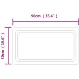  LED kupaonsko ogledalo 50x90 cm | Eponuda.ba