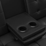 Støraa Crna sklopiva sofa od imitacije kože 191 cm Maine – | shoptok.hr