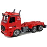  2-u-1 DIY set za vatrogasno vozilo s izmjenjivim podizačima, odvijačem, zvukom, svjetlosnim efektima i kacigom | shoptok.hr
