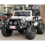 2-sjedni dječji auto s daljinskim upravljačem, 3-stupanjski električni automobil, dim. 123 x 80 x 80 cm bijeli | shoptok.hr