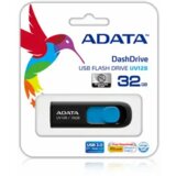 Adata USB 3.0 128GB Black/Blue UV128 AUV128-128G-RBE usb memorija | ePonuda.com