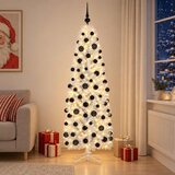  Umjetno vitko božićno drvce 300 LED lampica Topla bijela | shoptok.hr