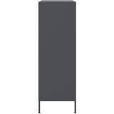  Visoka komoda antracit 67 x 39 x 113 cm čelična | Eponuda.com
