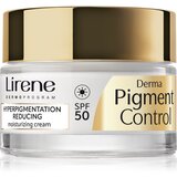 Lirene Derma Pigment Control Cream SPF 50 posvetlitvena vlažilna krema proti pigmentnim madežem SPF 50 50 ml | Shoptok.si