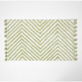 HOMESCAPES kopalniška preproga zelena cik-cak, 50 x 80 cm, (5000161251) | Shoptok.si