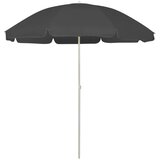 vidaXL Senčnik za na plažo antraciten 240 cm, (20729537) | Shoptok.si