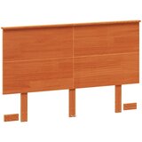 Maison Chic vzglavna omarica - nočna omarica - posteljna omarica voščeno rjava 135 cm trdna borovina, (21712290) Cene