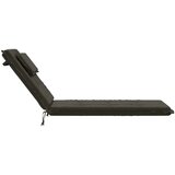  Jastučić za ležaljku GEMERT 100% poliester Antracit - Antracit 190 x 50 x 9 cm Melange | shoptok.hr