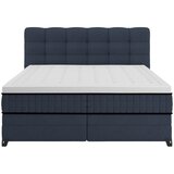 Premium Living Postelja Boxspring Carmen C, Modra, 160x200 | Shoptok.si