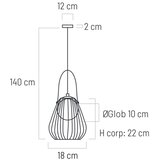  Klausen 111098 - Zidna lampa MEMORY 1xG9/4W/230V bela/smeđa | Eponuda.com