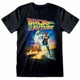 Heroes Inc Ltd Majica Kratkih Rukava Back to the Future Poster Crna Uniseks M | shoptok.hr