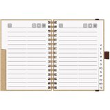  TELEFONSKI ADRESAR 100X145 MM A-Z SPIRALNI S GUMICO BRUNNEN 10-6465072 BEŽ | Shoptok.si