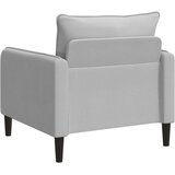 XL naslonjač Svjetlosiva Baršun | shoptok.hr