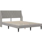  Okvir za krevet Svijetlo siva 140 x 200 cm Baršun - Svjetlosiva 140 x 200 cm | shoptok.hr