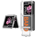  Maska clear strap za samsung F741B galaxy z flip 6 5G/ narandžasta | ePonuda.com