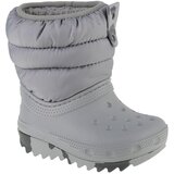 Crocs Škornji za sneg Classic Neo Puff Siva | Shoptok.si