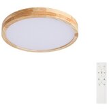 Brilagi LED prigušiva svetiljka WOODLINE LED/48W/230V 3000-6000K hrast prečnik 40 cm +sa daljinskim upravljačem | Eponuda.com