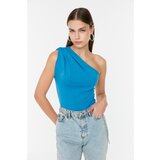 Trendyol Indigo Asymmetric Collar Knitted Body Cijene