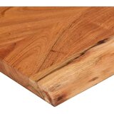 vidaXL Stenska polica 100x30x3,8 cm pravokotna akacija naraven rob | Shoptok.si