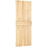  Klizna vrata s priborom za montažu 80 x 210 cm masivna borovina | shoptok.hr