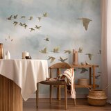  Foto tapeta - Golden Geese 200x140 Vodootporna | shoptok.hr