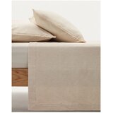 Kave Home Bež bombažno pregrinjalo 240x260 cm Bedar – | Shoptok.si