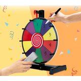  12" kolo sreće za okretanje s gumicom i olovkom za označavanje, kolo sreće | shoptok.hr