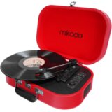  Gramofon Mikado Nostalgia MN-101 Pickup Red Usb + RCA + Bluetooth Supported Music Box, 22357 | Eponuda.ba