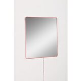 Hanah home ogledalo sa led osvetljenjem square 30x30 cm pink | ePonuda.com
