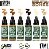 Green Stuff World Paint Set - Bones | Set Akrilnih Boja x6 | Eponuda.com