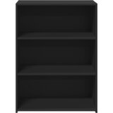  Komoda crna 70x41x93 cm od konstruiranog drva | shoptok.hr