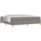  Krevetna konstrukcija Sivo-smeđa 200 x 200 cm tkanina | shoptok.hr