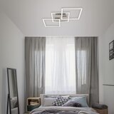  LED prigušiva plafonska svetiljka LED/36W/230V 3000K mat hrom | Eponuda.com